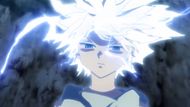 Killua's Godspeed Transformation (Image Source: Studio Madhouse)